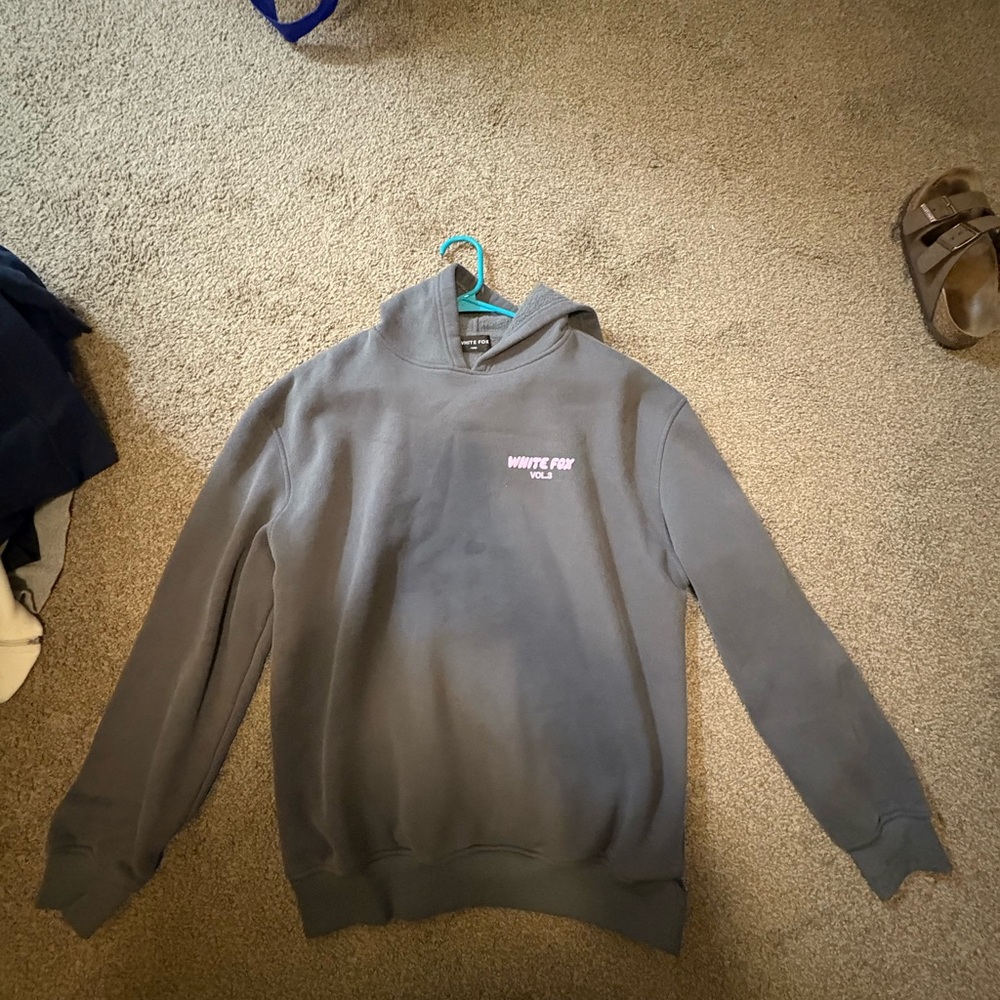 White Fox Boutique Charcoal Hoodie